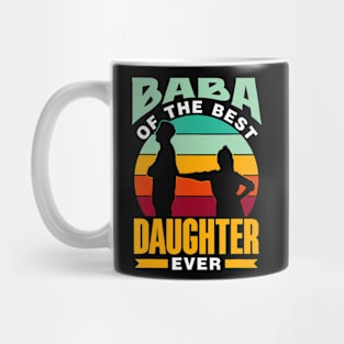 Baba Of The Best Daughter Ever Dad Arabic Persian Baba Mug